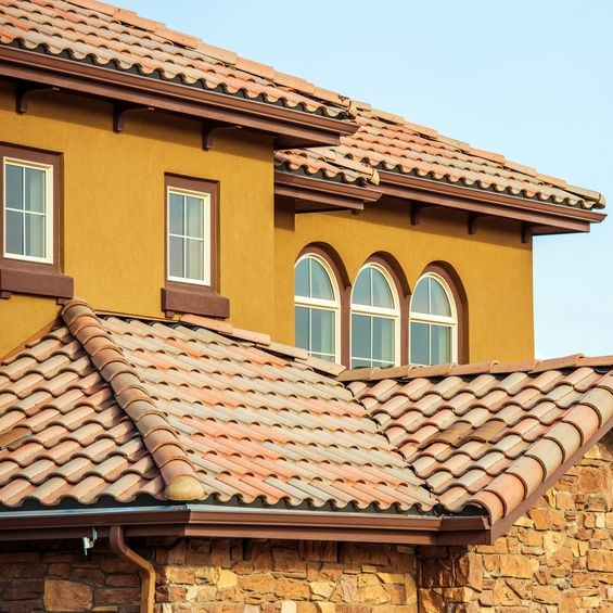 tile roof on spanish style home