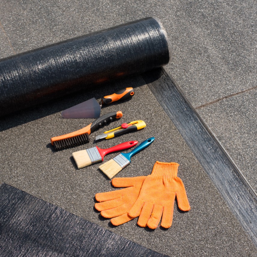 equipment of an EPDM application