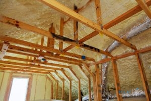 Attic with Insulation